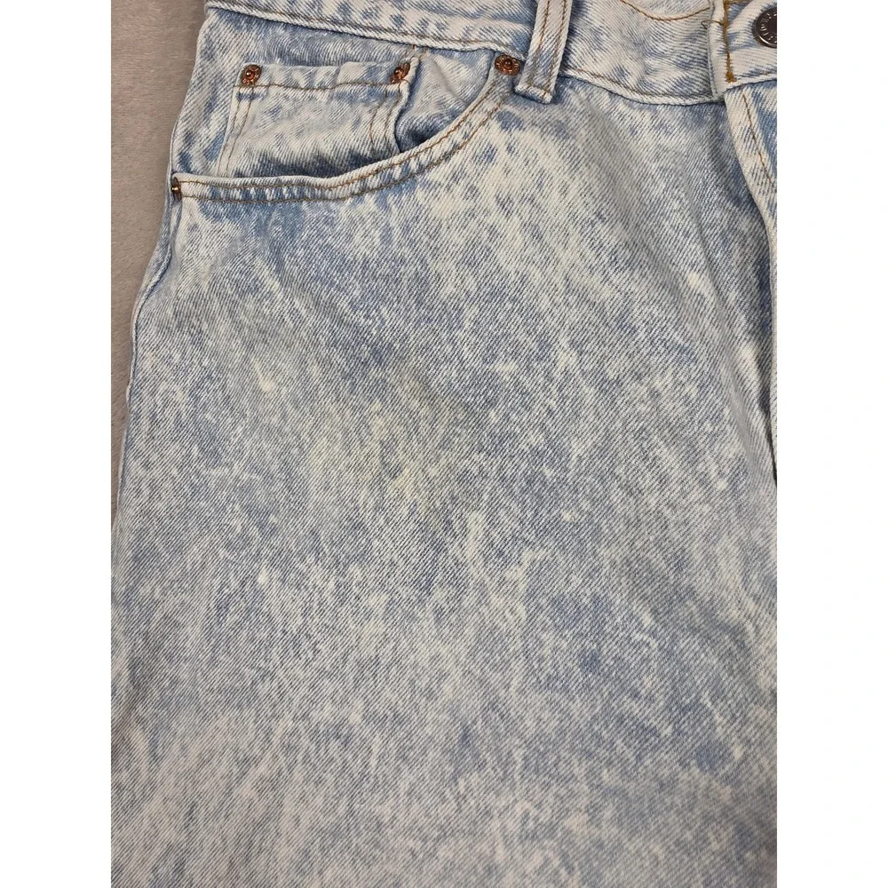 Vintage Levi's 501 Jeans Mens 38x32 Fit 35/36x32 Acid Wash USA Button Fly 80s